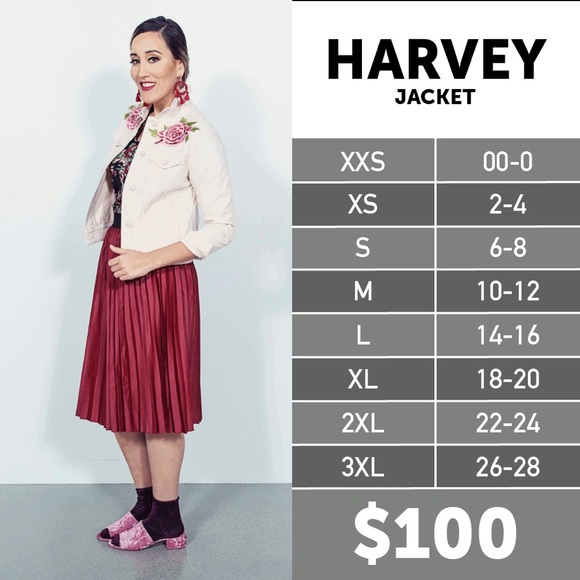 LuLaRoe Harvey size large - Picture 3 of 6